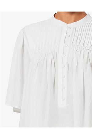 Top a punto smock in voile di cotone destiny MARANT ÉTOILE | HT0456FAB3J04E20WH